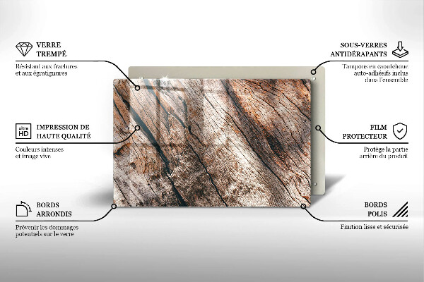 Deska do kuchni Struktura drewna