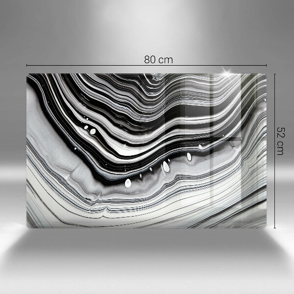 Deska do kuchni Abstrakcja tusz