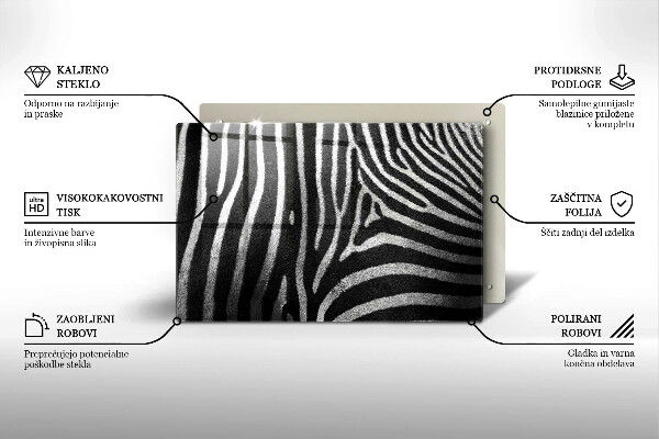 Deska do kuchni Paski zebra