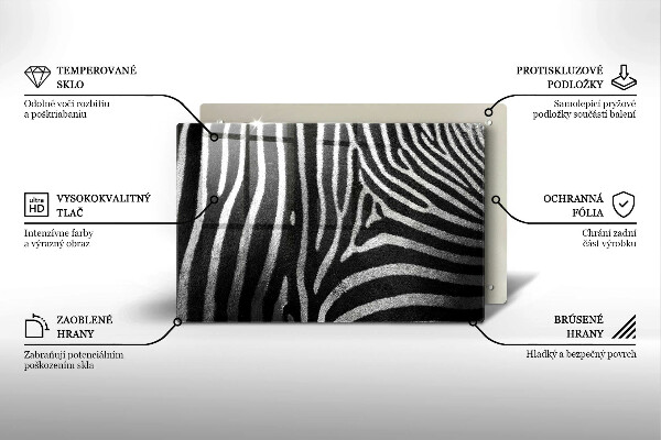Deska do kuchni Paski zebra