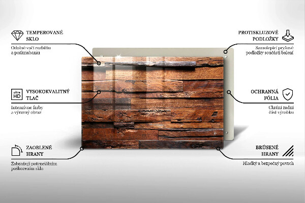 Deska do kuchni Ozdobne deski drewno
