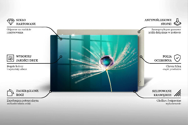 Deska do kuchni Rosa na dmuchawcu