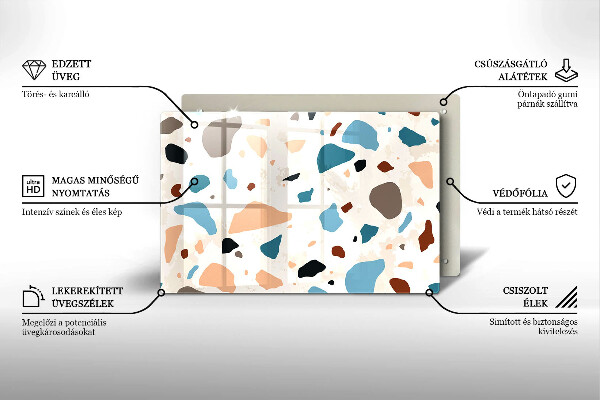 Deska do kuchni Kamień ozdobny gres