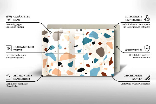 Deska do kuchni Kamień ozdobny gres