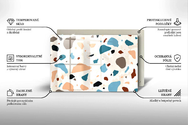 Deska do kuchni Kamień ozdobny gres