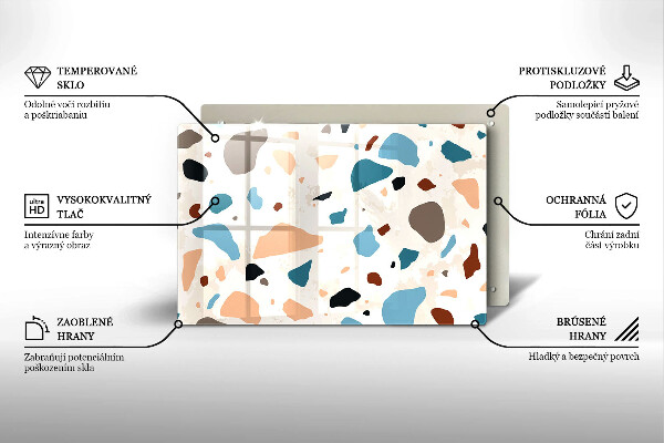 Deska do kuchni Kamień ozdobny gres