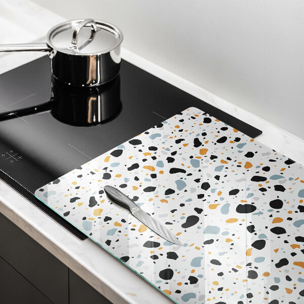 Szklana deska do kuchni Dekoracyjny kamień gres