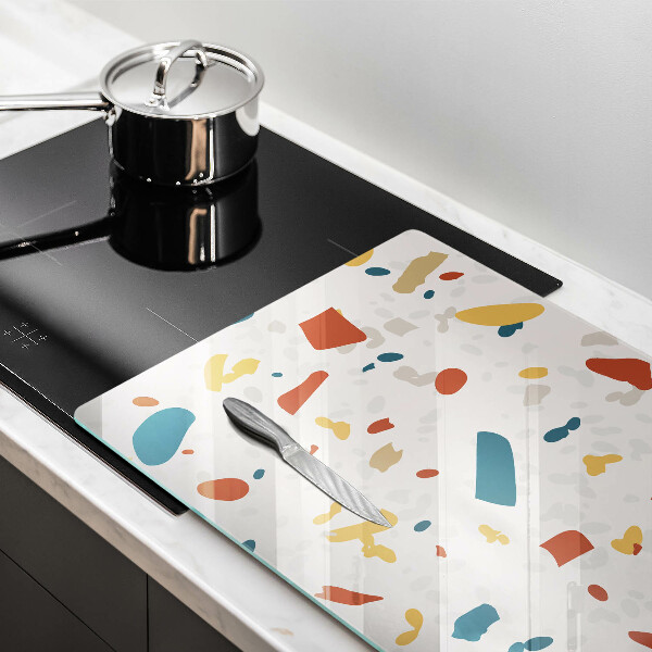 Szklana deska do kuchni Gres dekoracyjny kamień