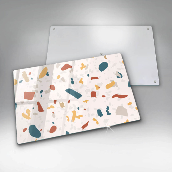 Szklana deska do kuchni Gres dekoracyjny kamień