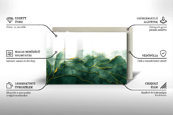 Deska do kuchni Abstrakcja natura