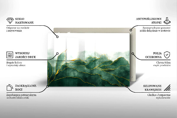 Deska do kuchni Abstrakcja natura