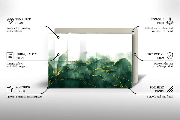 Deska do kuchni Abstrakcja natura
