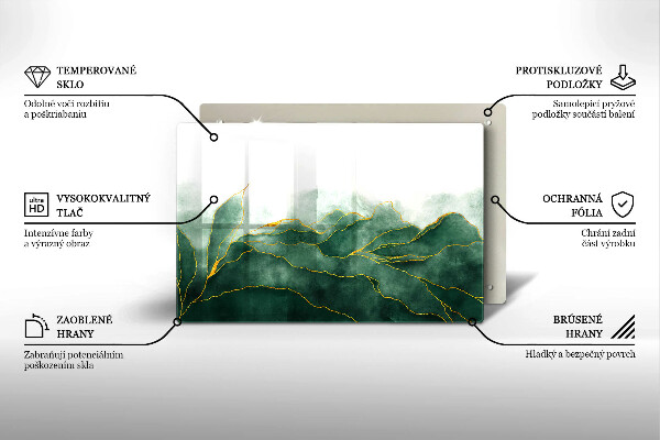 Deska do kuchni Abstrakcja natura