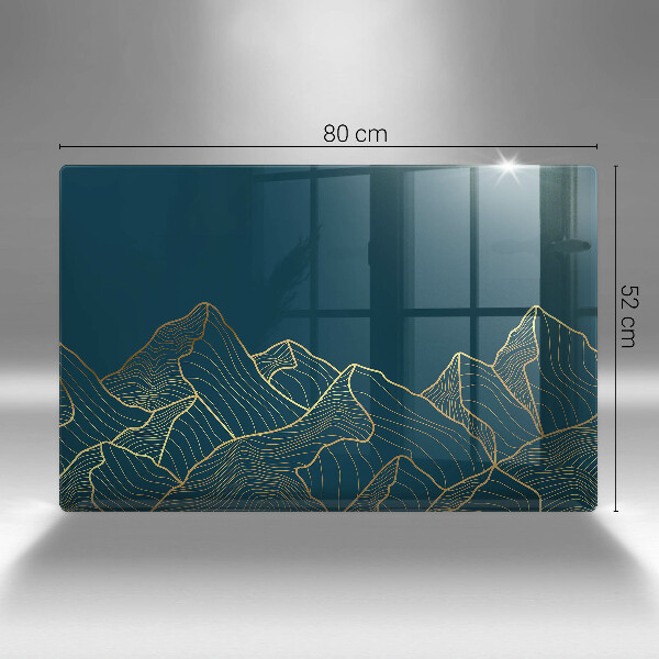 Deska do kuchni Abstrakcyjne góry