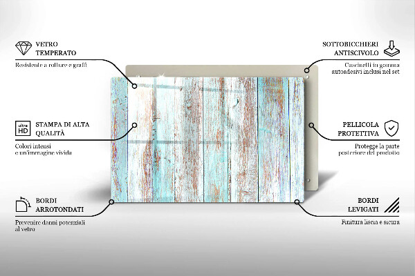 Deska do kuchni Stare deski vintage