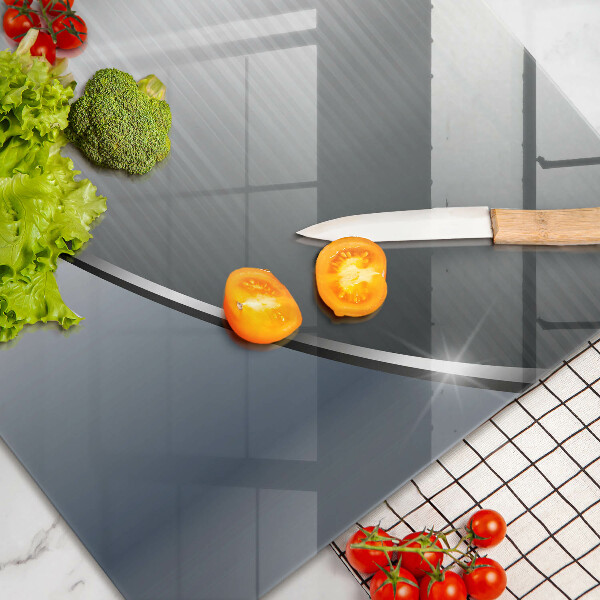 Deska do kuchni Wzór metalowa abstrakcja