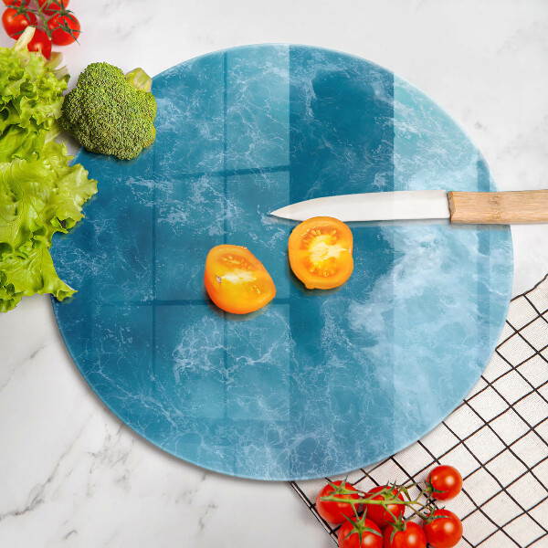 Deska kuchenna szklana Błękitna woda