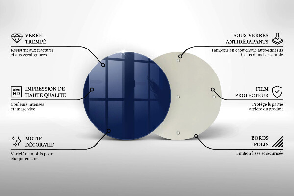 Deska kuchenna Kolor niebieski
