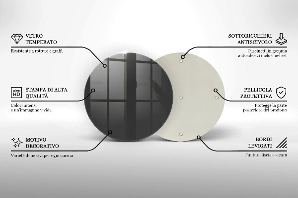 Deska kuchenna Kolor szary
