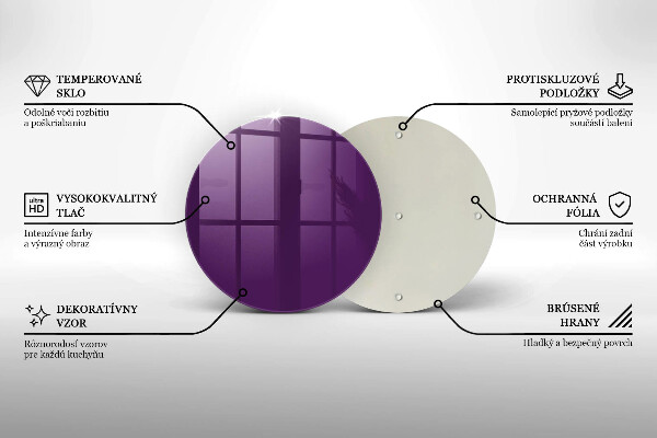 Deska kuchenna Kolor fioletowy