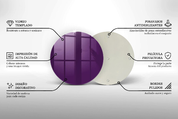 Deska kuchenna Kolor fioletowy