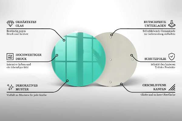 Deska kuchenna Kolor zielony