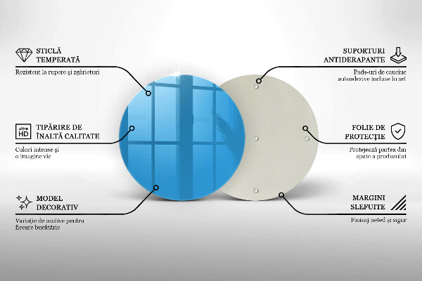 Deska kuchenna Kolor niebieski