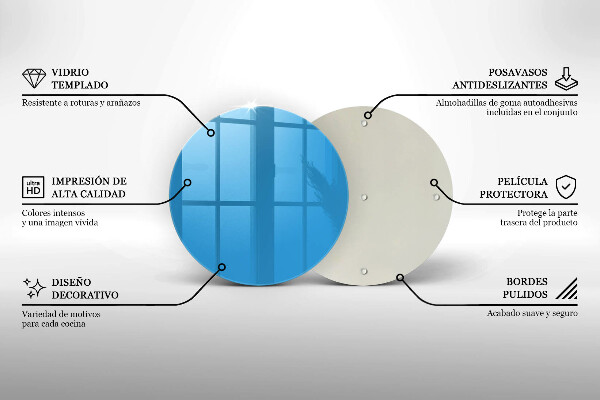 Deska kuchenna Kolor niebieski