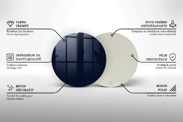 Deska kuchenna Kolor granatowy
