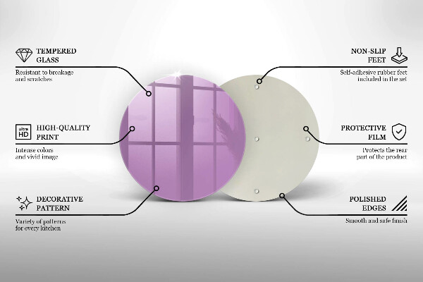 Deska kuchenna Kolor fioletowy