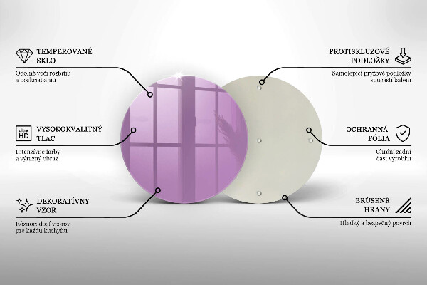 Deska kuchenna Kolor fioletowy