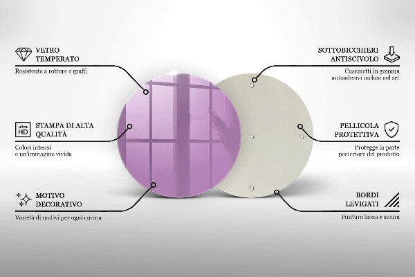 Deska kuchenna Kolor fioletowy