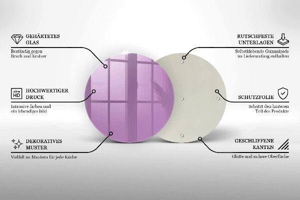 Deska kuchenna Kolor fioletowy