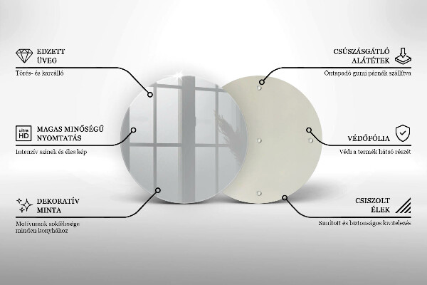 Deska kuchenna Kolor szary