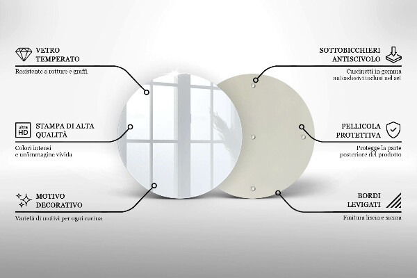 Deska kuchenna Kolor biały