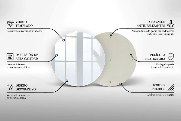Deska kuchenna Kolor biały