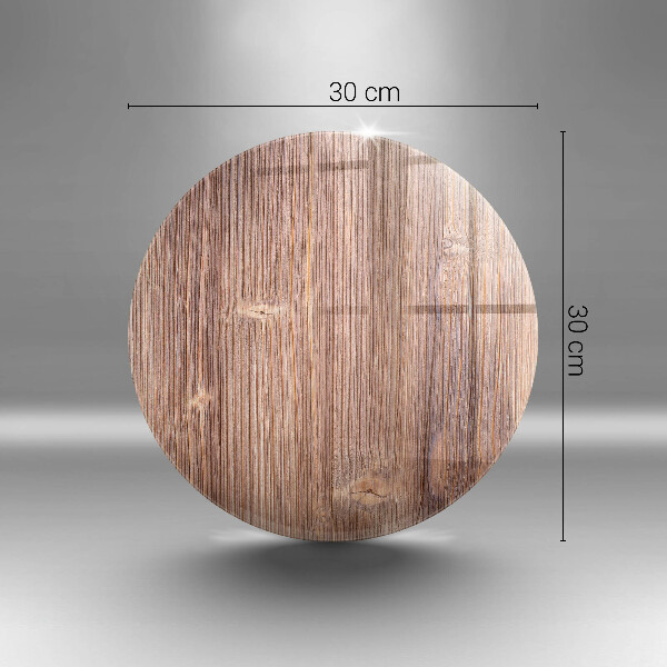 Deska kuchenna szklana Naturalne drewno