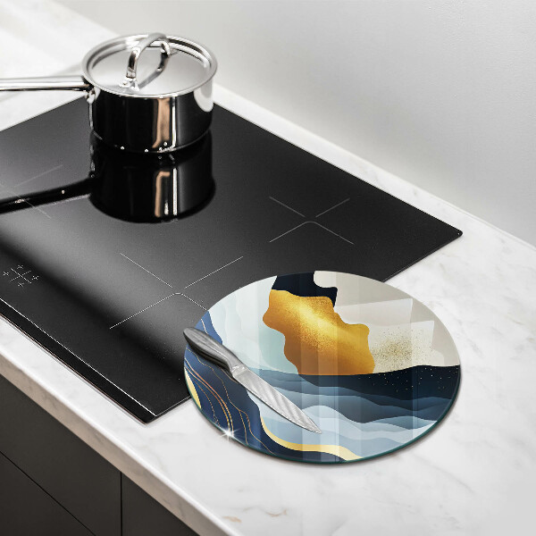 Deska kuchenna szklana Abstrakcyjne góry