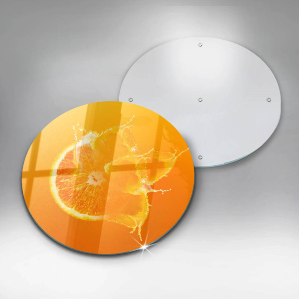Deska kuchenna szklana Soczysty owoc pomarańcza