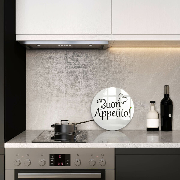 Deska kuchenna szklana Napis Buon Appetito!