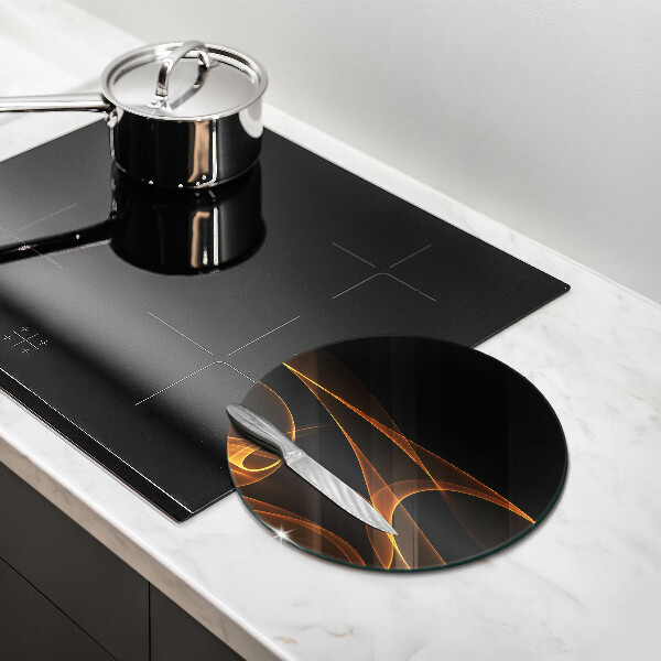 Deska kuchenna szklana Abstrakcyjne linie