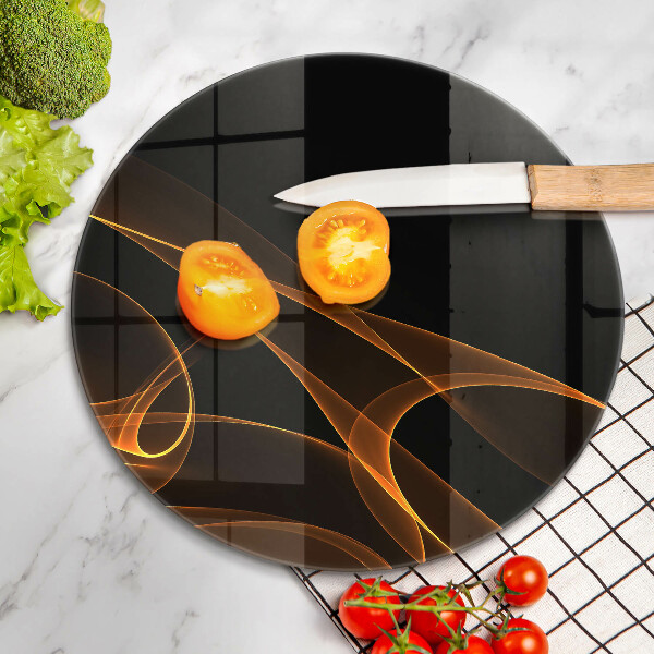 Deska kuchenna szklana Abstrakcyjne linie