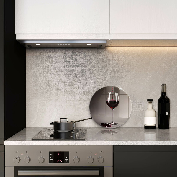 Deska kuchenna szklana Kieliszek i winogrona