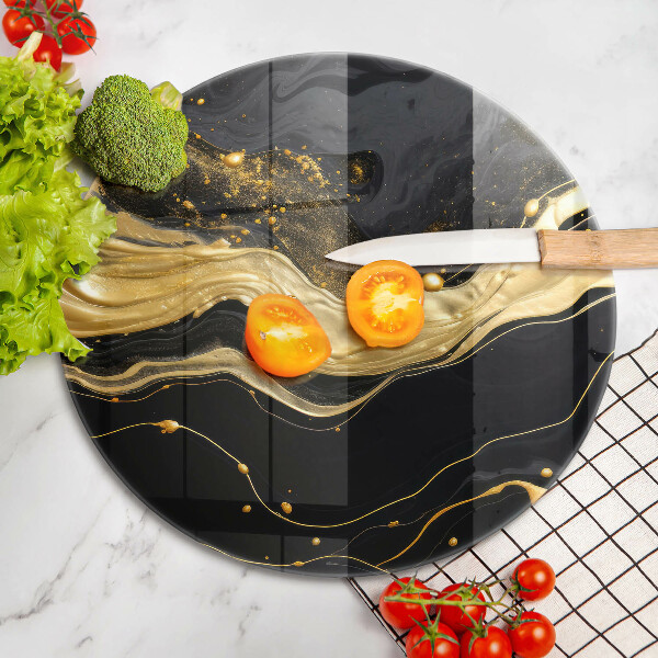 Deska kuchenna szklana Elegancka abstrakcja