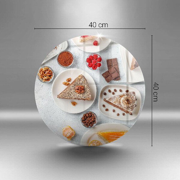 Szklana deska kuchenna Słodkości ciasta