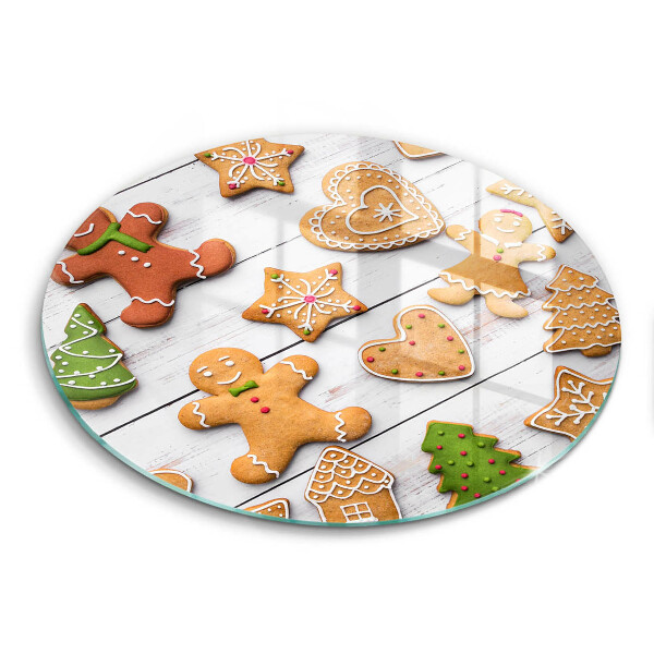 Deska kuchenna szklana Świąteczne pierniki