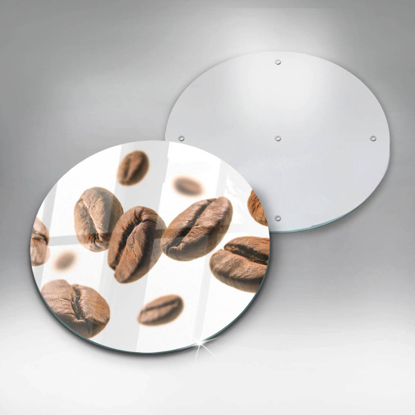 Deska kuchenna szklana Ziarna kawy
