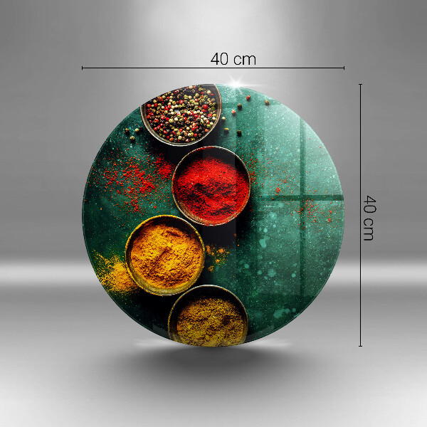 Deska kuchenna szklana Orientalne przyprawy