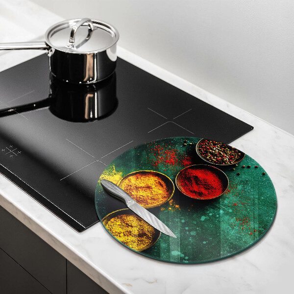 Deska kuchenna szklana Orientalne przyprawy