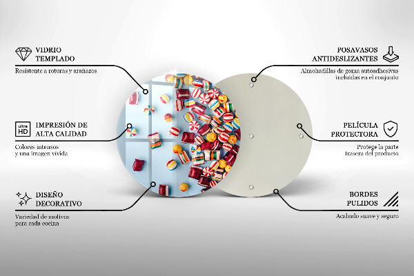 Deska kuchenna Kolorowe cukierki